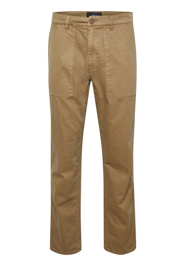 BHWOVEN REGULAR FIT - Trousers - otter3