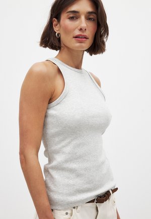 NA-KD TANK - Top - light grey melange