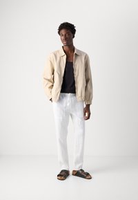Ecoalf PANTS MAN - Hlače - off white
