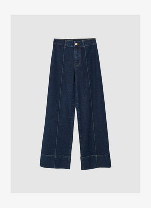 Calliope Jeans a zampa - blu denim scuro