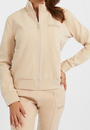 Sweat zippé - brown