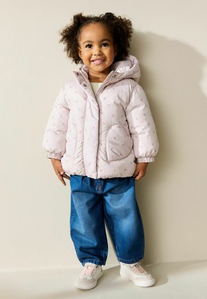 REGULAR FIT - SHOWER RESISTANT PRINTED  - Wintermantel - ecru floral