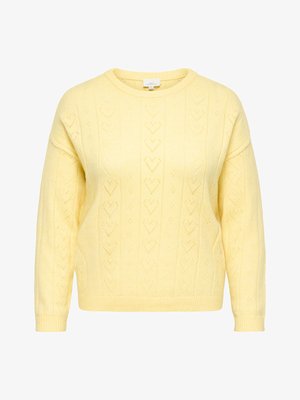 ONLY Carmakoma CARISA - Maglione - sunlight