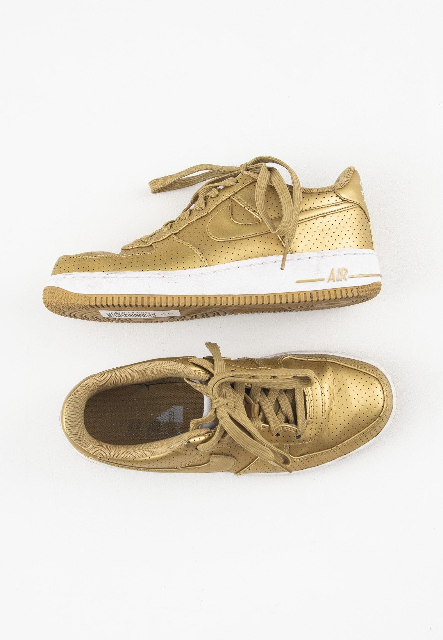 Nike Sportswear Sneakers laag - yellow/goudkleurig - Zalando.nl