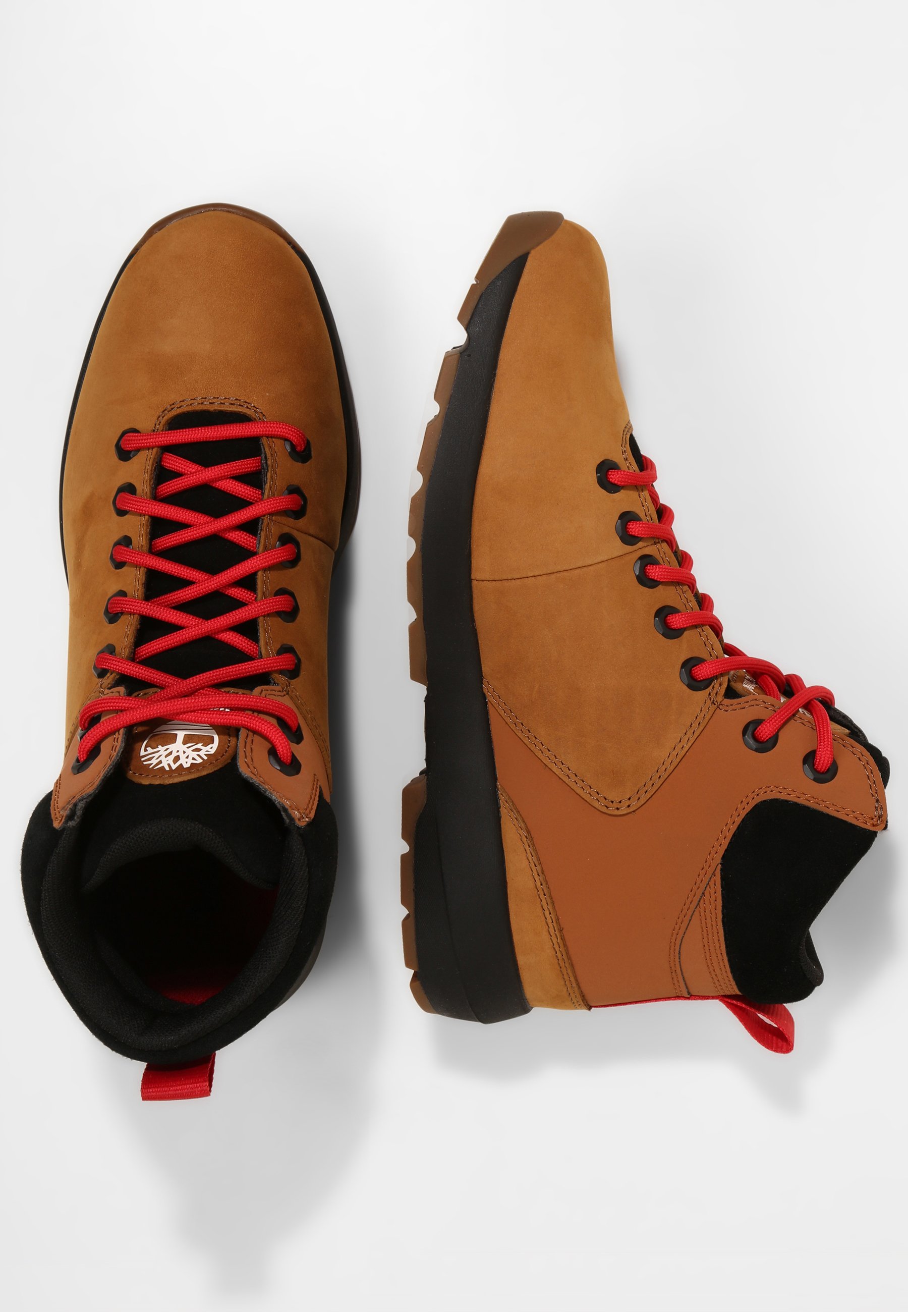 Timberland WESTFORD - Botines con cordones - rust nubuck/rojo oscuro -  Zalando.es