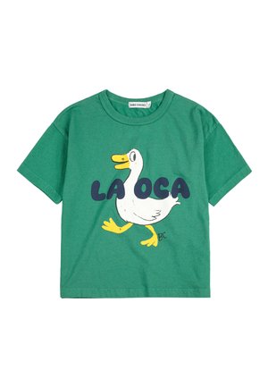 LA OCA UNISEX - Majica kratkih rukava s printom - green