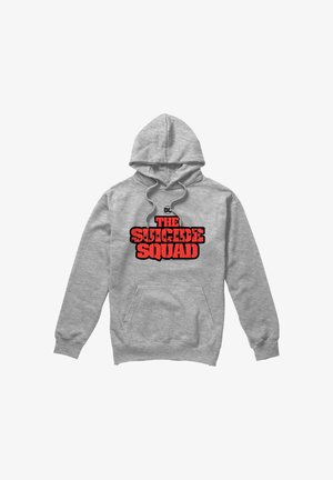 Warner Brothers, SUICIDE SQUAD 2/MAIN LOGO - Kapuzenpullover - mottled light grey