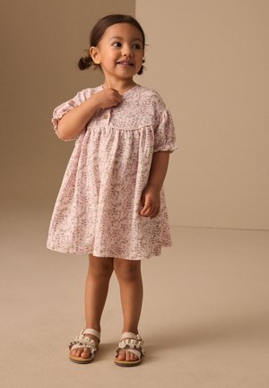 Next, REGULAR FIT - BUTTON  - Day dress - pink floral
