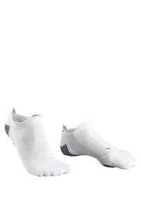 FALKE RU5 INVISIBLE RUNNING LIGHT CUSHIONING - Calze sportive - white