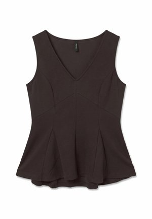 Vero Moda, TOP VMSMILLA TOP - Débardeur - chocolate torte
