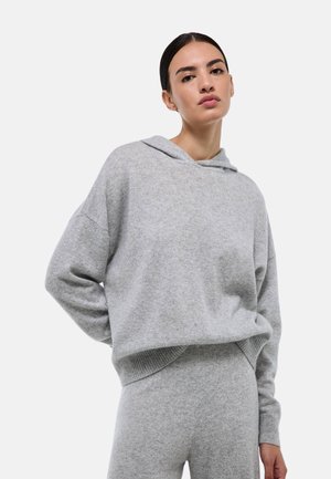 Sweat à capuche - gris chine clair
