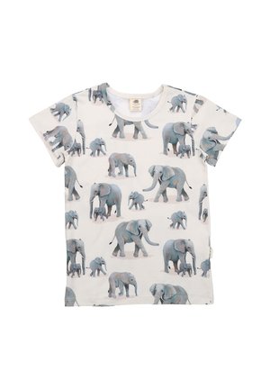 ELEPHANTS - Print T-shirt - beige