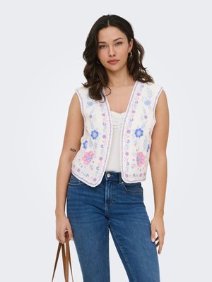 ONLY 15320211  - Chaleco - blanc