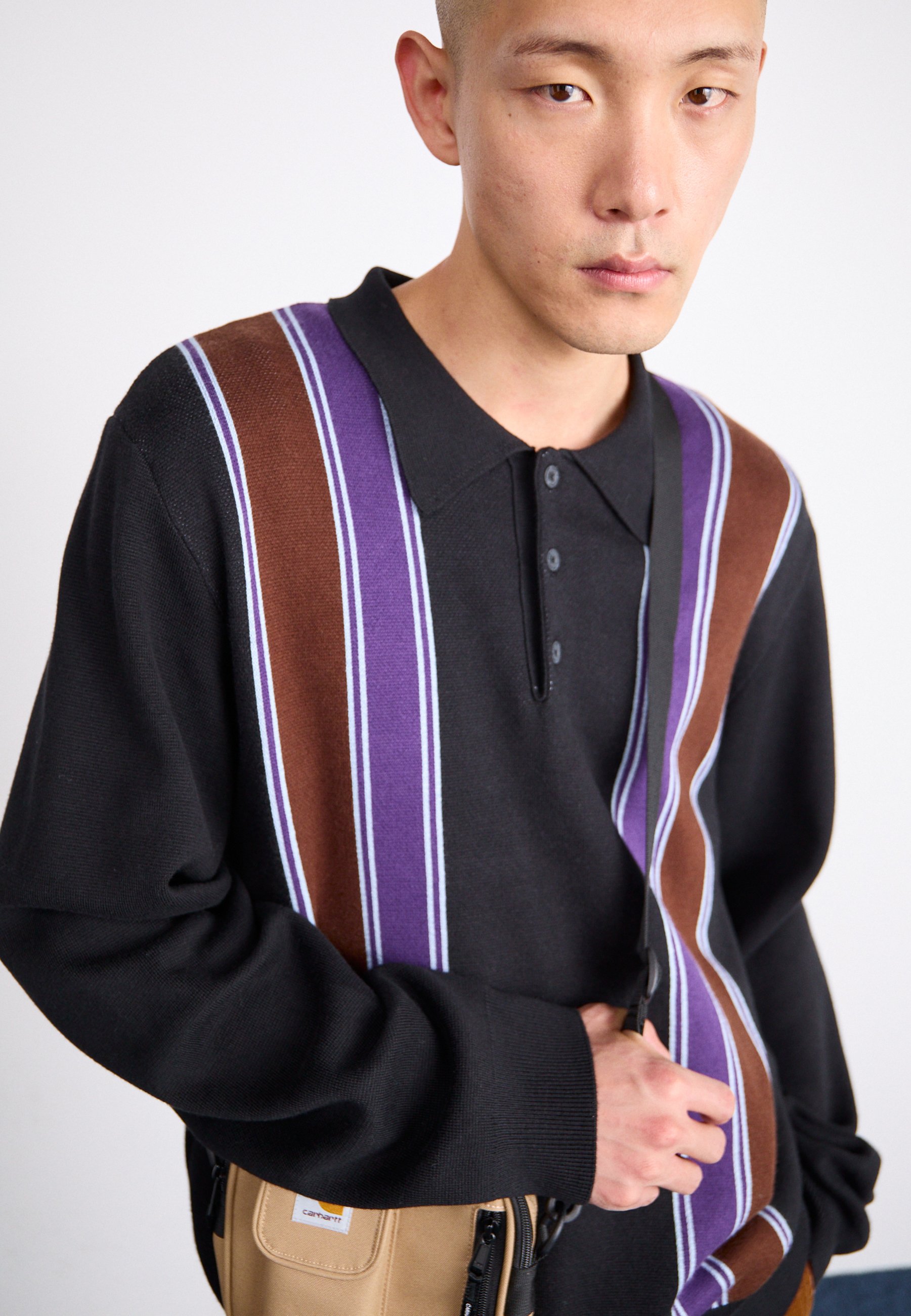 Carhartt WIP ARLO - Jumper - black/aura/black - Zalando.co.uk