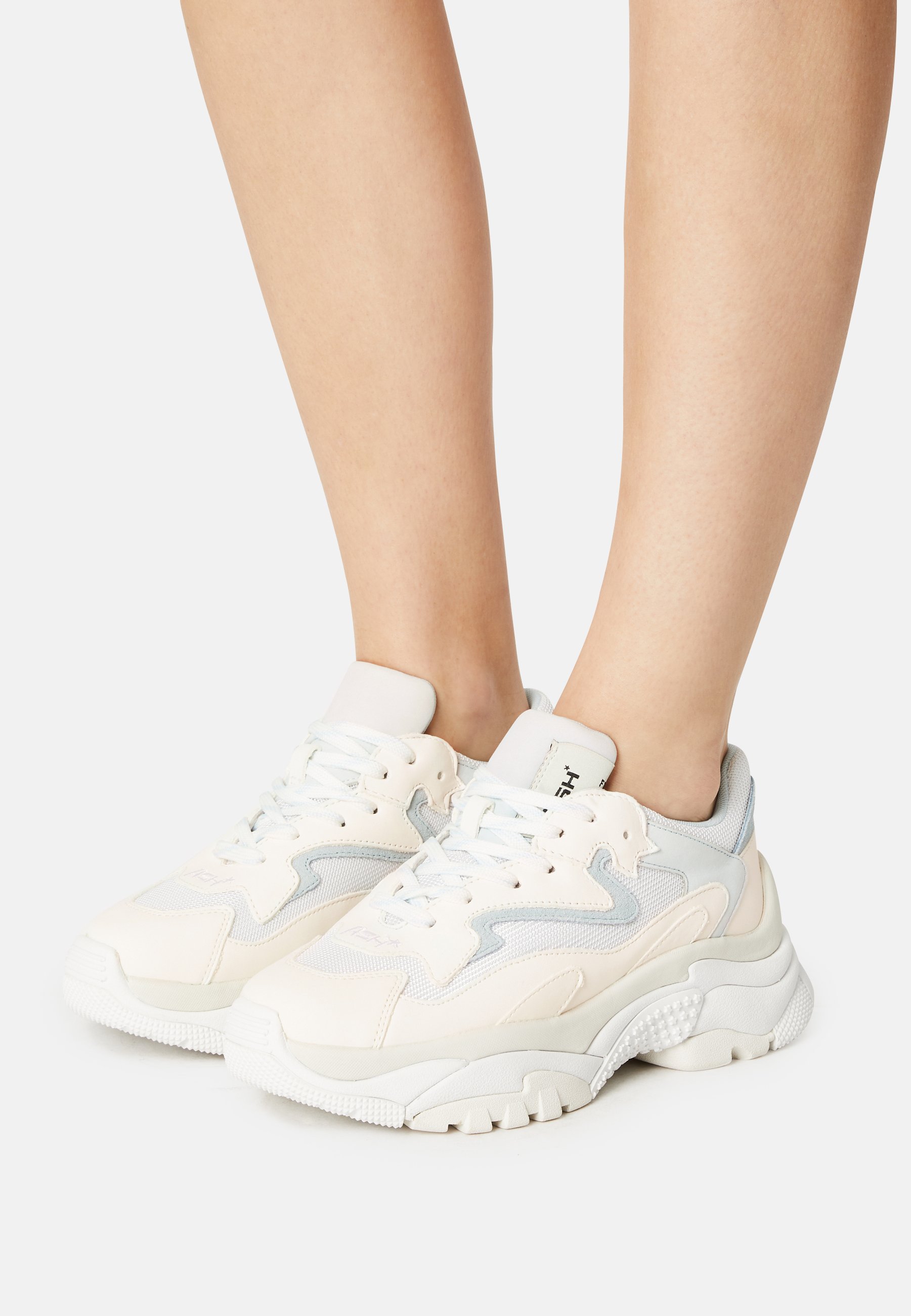 Ash ADDICT - Trainers - pristine/dragon white/illusion/white - Zalando.co.uk
