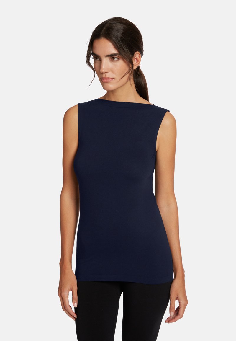 Wolford - AURORA  - Top - navy opal, Enlarge