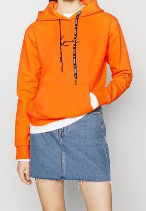 Sweat à capuche - orange