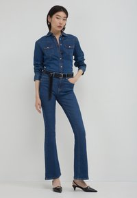 Calliope Button-down blouse - blu