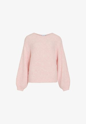VILA, VIMARLEY L/S KNIT PULLOVER- NOOS - Пуловер - ballet slipper