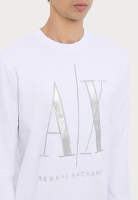 Armani Exchange Felpa - white