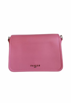 MINI SHOULDER STRAP CON TRACOLLA LOGATA - Borsa a tracolla - pink