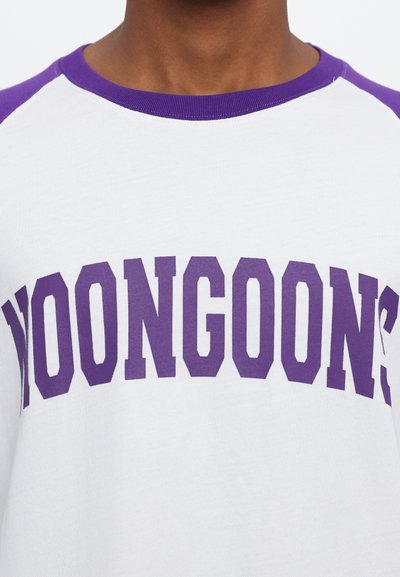 Noon Goons GAMETIME UNISEX - T-shirts med print - white/purple