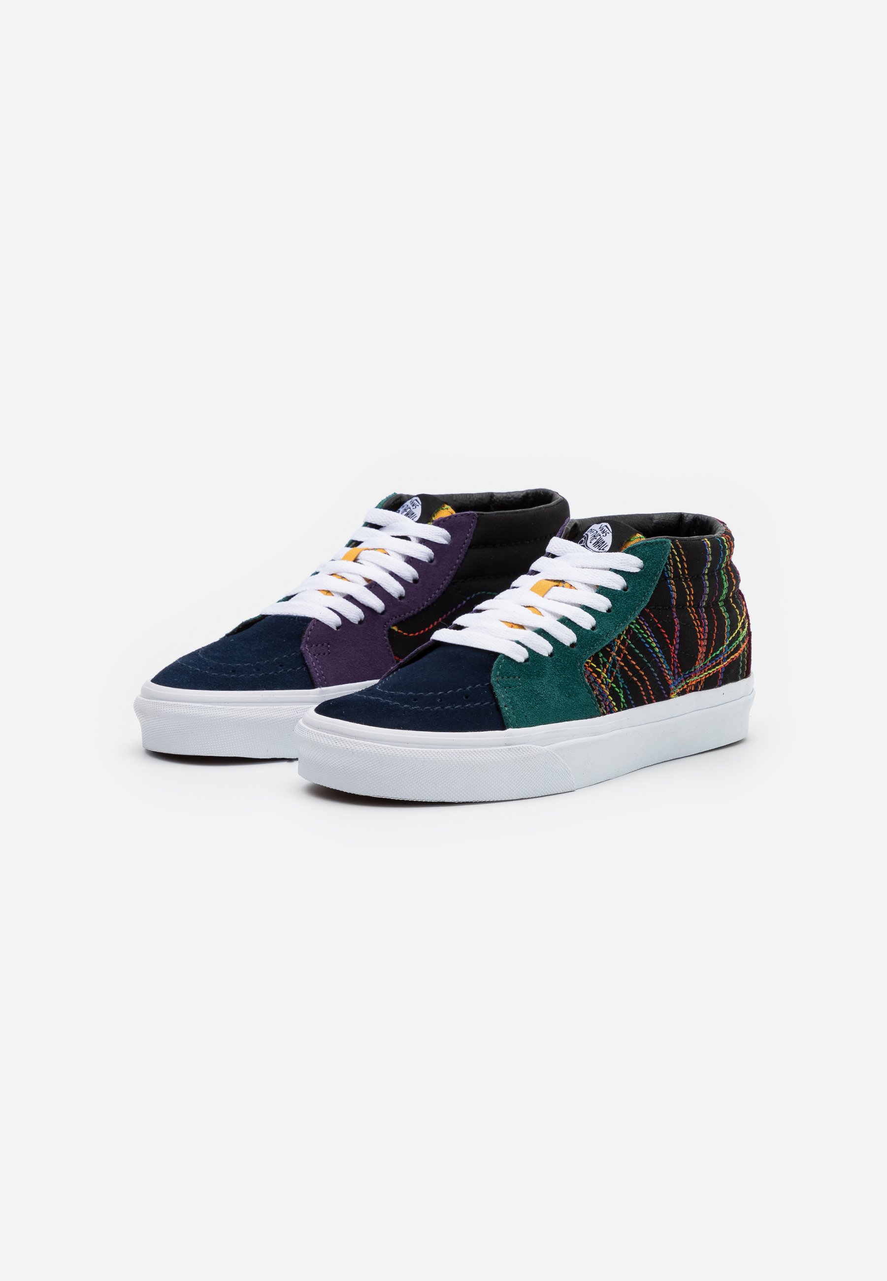 Vans UA SK8-MID - Höga sneakers - dark rainbow/flerfärgad - Zalando.se