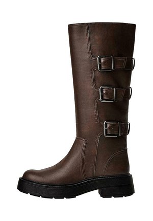 BUCKLED - Platform-saappaat - brown