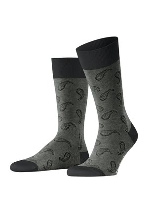 Burlington, Paisley - Socken - black