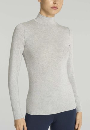 SOFT TOUCH - Maglietta a manica lunga - grigio