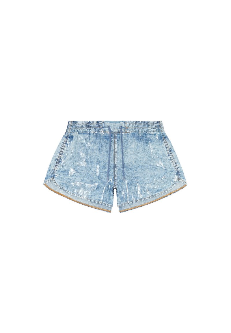Diesel Jeansshort lichtblauw