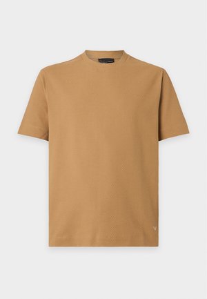 Emporio Armani, T-shirt imprimé - tannin
