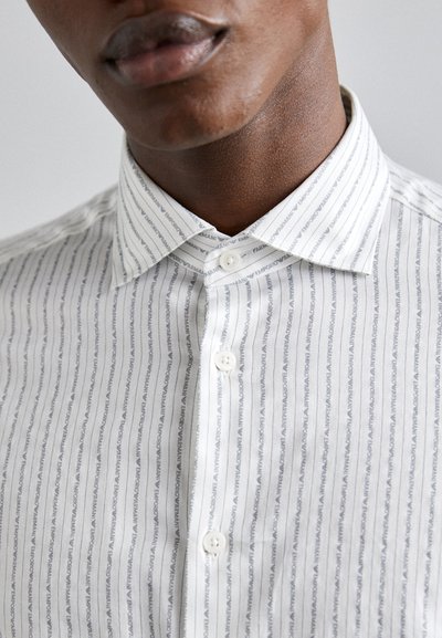 Emporio Armani CAMICIA - Shirt - offwhite