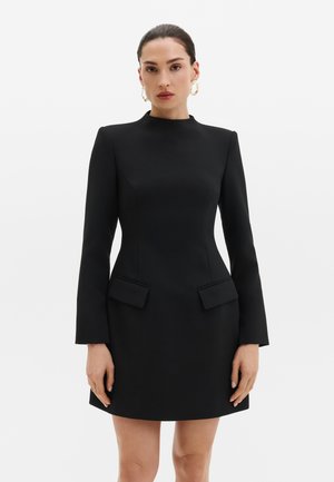 Malina, LEANNA HIGH NECK MINI DRESS - Robe de soirée - black