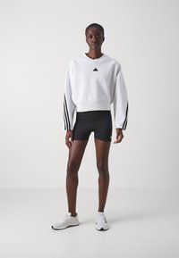 adidas Sportswear FUTURE ICONS THREE STRIPES  - Ikdienas džemperis - white