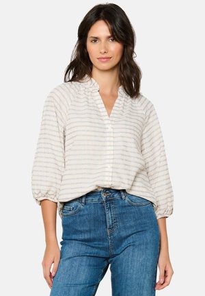 WITH BALLOON SLEEVES - Chemisier - offwhite