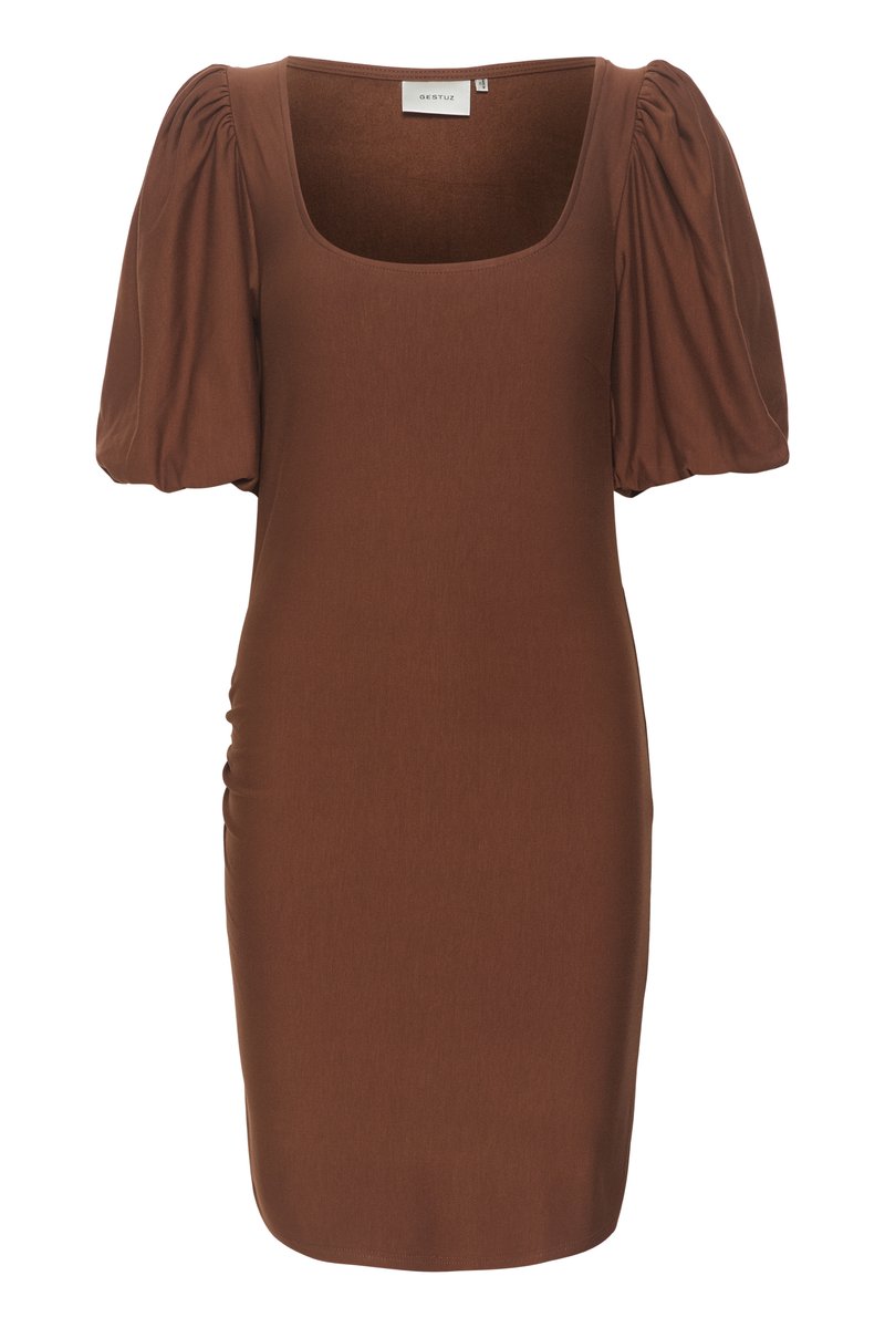 Gestuz Jerseyjurk bruin Gestuz Jerseyjurk bruin
