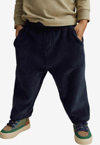 Next WIDE BUBBLE-REGULAR FIT - Pantalon classique - navy