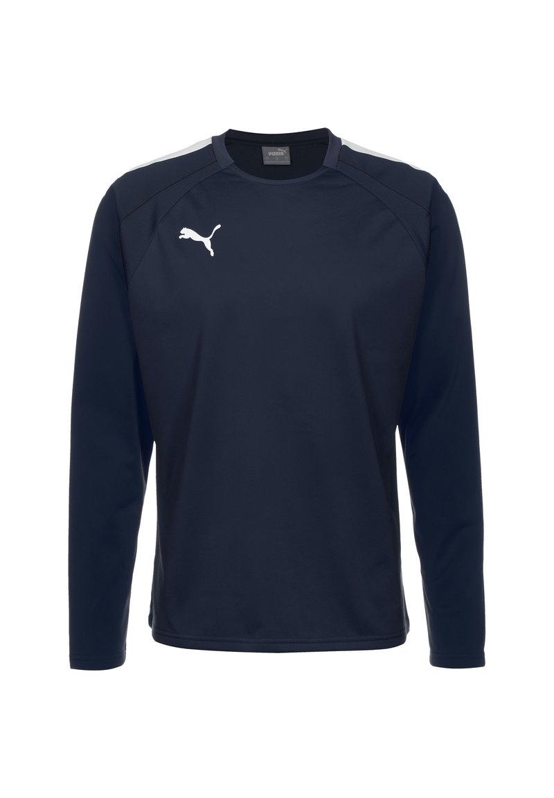 Puma - TEAMLIGA TRAININGS - Sportinis megztinis - peacoat/puma white, Padidinti