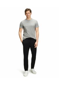FALKE BASIC ROUND NECK - T-shirt basic - light grey