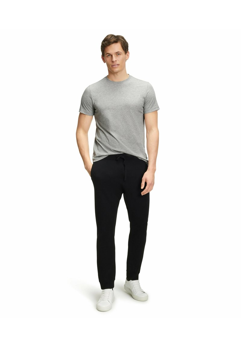 FALKE BASIC ROUND NECK - T-shirt basic - light grey