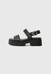 KRIS - Natikači s peto - black