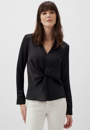 REGULAR FIT - Bluse - black