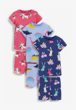 3 PACK UNICORN DINO - Pyžamová sada - blue