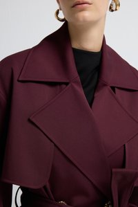 adL WITH BUTTONS - Lichte jas - mauve