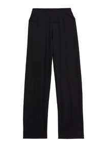 STRAIGHT LEG JOGGERS - Jogginghose - black