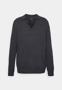 ONSPOWEE LIFE STRAIGHT - Camisola - dark grey melange