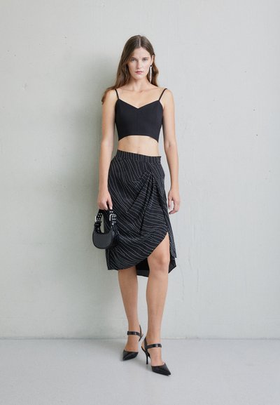 Iro ZIMA - Fustă tip creion - black