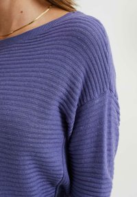 WE Fashion Stickad tröja - mauve