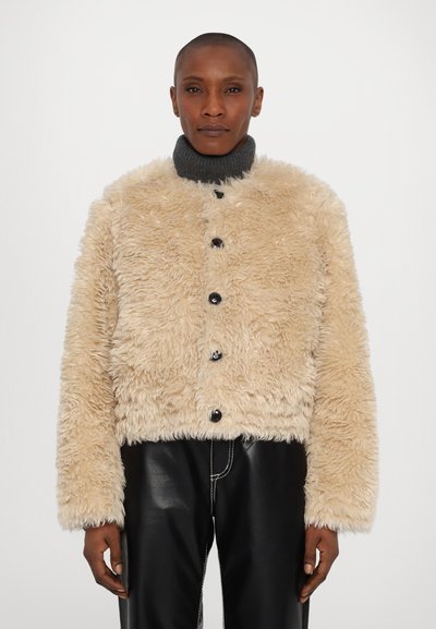 STAND STUDIO LUCINE JACKET - Talvitakki - black/off white